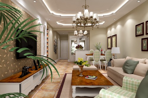 沈陽(yáng)國(guó)瑞城105平三居室 簡(jiǎn)歐風(fēng)格裝修設(shè)計(jì)實(shí)景賞析